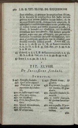 Tit. XLVIII. - Tit. XLVIII.