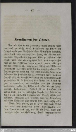 Krankheiten der Kälber