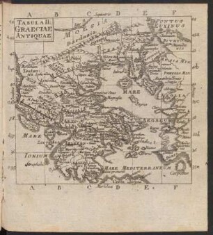 Tabula II. Graeciae Antiquae