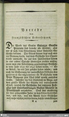 Vorrede des französischen Uebersetzers