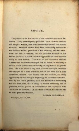 Lectures on the theory and practice of physic : American Medical Library