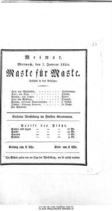 Maske für Maske