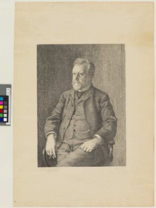 [Bildnis von Gustav Falke]