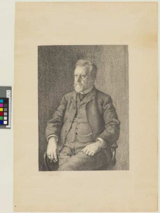 [Bildnis von Gustav Falke]