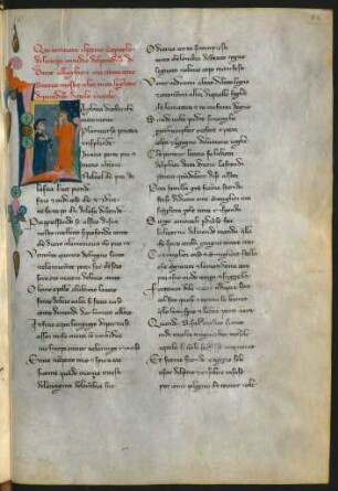 Historisierte Initiale L
