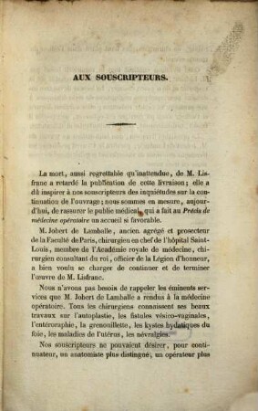 Précis de médecine opératoire, 3