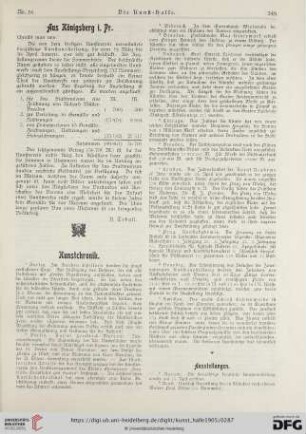 Kunstchronik