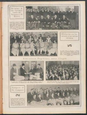 Banquete al Sr. Compiani