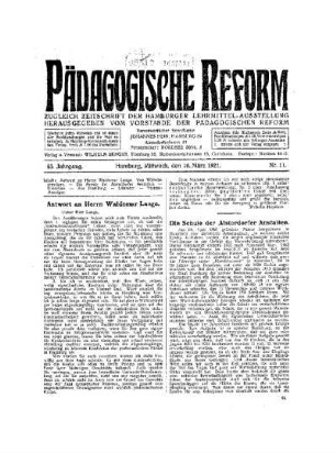 Die Schule der Alsterdorfer Anstalten