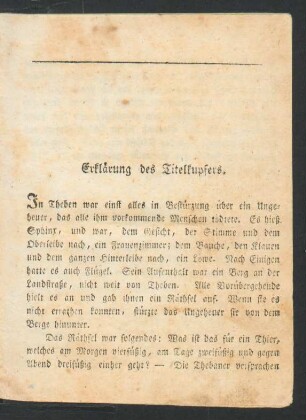 Erklärung des Titelkupfers.