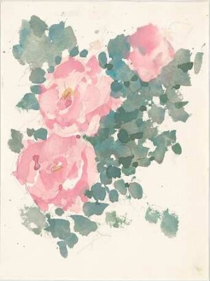 Döllgast, Hans; München; Bayern; Aquarellstudien - Blumen
