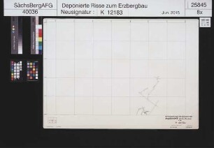 Antimongrube Halber Mond bei Oberböhmsdorf, 20m, 40m und 70m Sohle