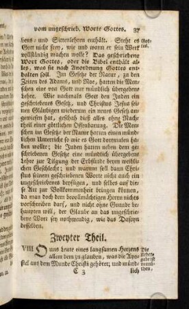 37-45, Zweyter Theil