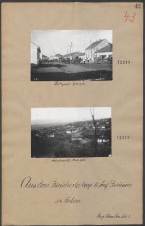 In Serbien: Svilajnac 09.11.1915