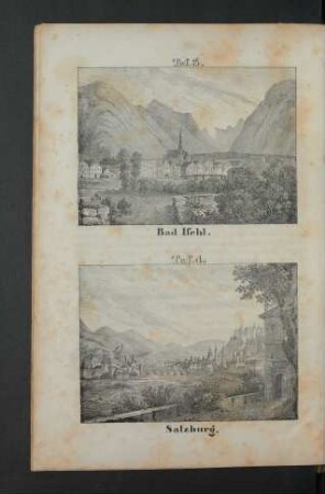 Tafel 3.-4.: Bad Ischl. Salzburg.