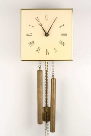 Wanduhr, Heinrich Tessenow, 1912, Burger, Schonach, E. Grieshaber, Schönwald, 1958