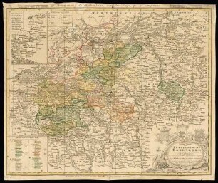 I. C. Schapuzet: Genaue Charte des Fürstenthums Hohenlohe
