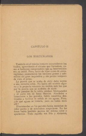 Capítulo II - Los torturados