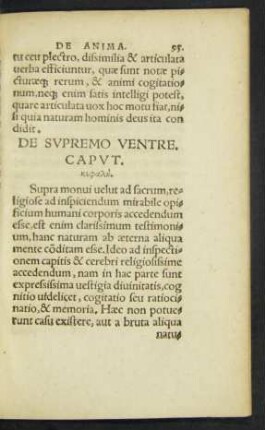 De Supremo Ventre.