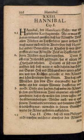 XXIII. Hannibal