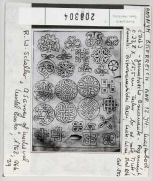 Wien, Nationalbibliothek: Cod. 507. Musterbuch, geometrische Ornamente
