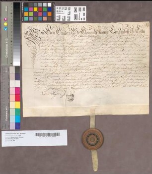 Lehnbrief vom Erbe Ramesberg [im Kirchspiel Schöppingen].