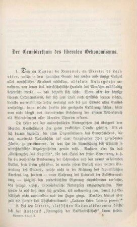 113-133 Der Grundirrthum des liberalen Oekonomismus