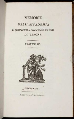 9: Memorie dell'Accademia d'Agricoltura, Commercio ed Arti di Verona