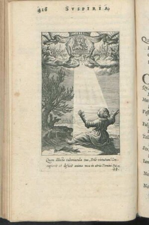 [XIV.] Quam dilecta tabernacula tua, D[omi]ne virtutum! Concupiscit et deficit anima mea in atria Domini. Psal. 83.
