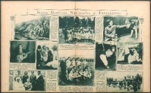 Notas gráficas nacionales y extranjeras [Fotografías]