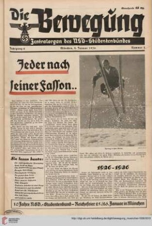 Nr. 2 (8. Januar 1936)