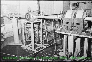 Unbekannte Versuchsaufbauten am Zyklotron (Zykl)