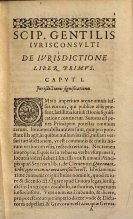 De iurisdictione : libri III