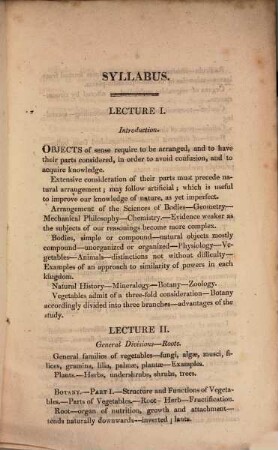 Syllabus of botanical lectures and demonstrations, to be given before the University of Dublin, commencing on the first Monday in May