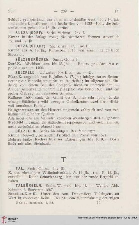 Tal – Turm