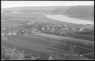 Sörnewitz. Blick auf Sörnewitz von der Bosel