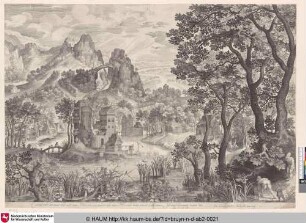 [Landscape with a Snipe Shooting]