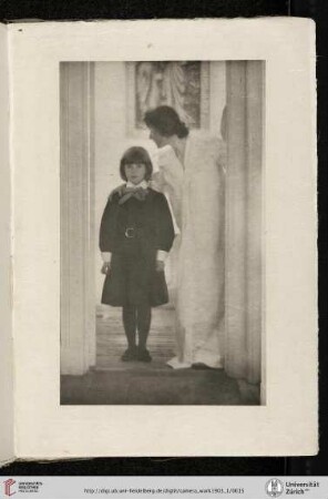 [Gertrude Käsebier, III. Blessed Are Thou Among Women, photogravure from original negative]