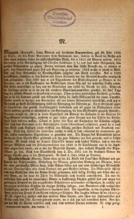 Allgemeine deutsche Real-Encyklopädie für die gebildeten Stände : Conversations-Lexicon, 10. Mauguin - Occident