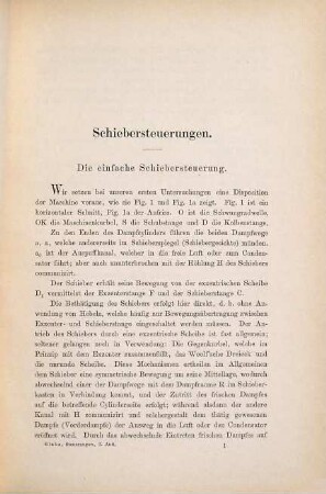Die Steuerung der Dampfmaschinen