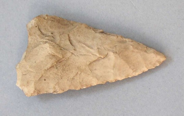 Stone arrowhead