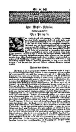 Von Wasser-Künsten - Goldmanns Text