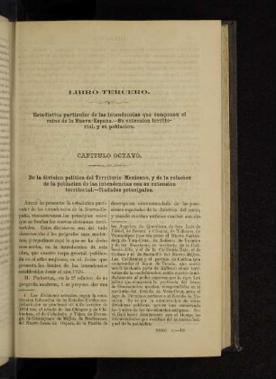 Libro Tercero.