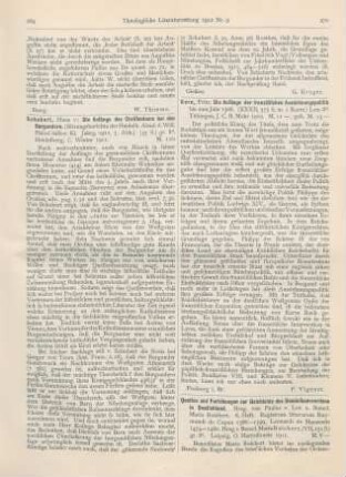 270-271 [Rezension] Loë, Paulus v., Quellen und Forschungen zur Geschichte des Dominikanerordens in Deutschland. 6. Heft