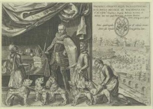 Gruppenbildnis des Ferdinand II. von Böhmen und des Paulus Michna de Waczinova