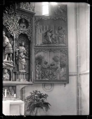 evangelische Stadtkirche; Hochaltarflügel nach der Restaurierung