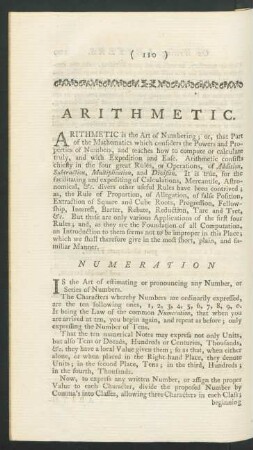 [Part II.] Arithmetic, Geometrie, and Architecture.