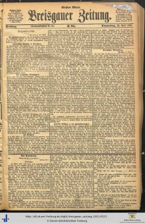 25.04.1901 (Erstes Blatt)