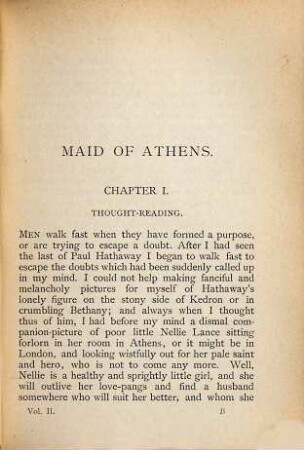 Maid of Athens, 2