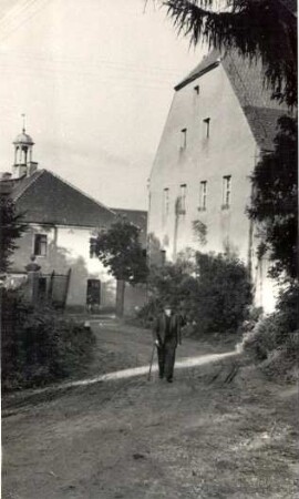 Straßenraum in Oehna : Dróha we Wownjowje